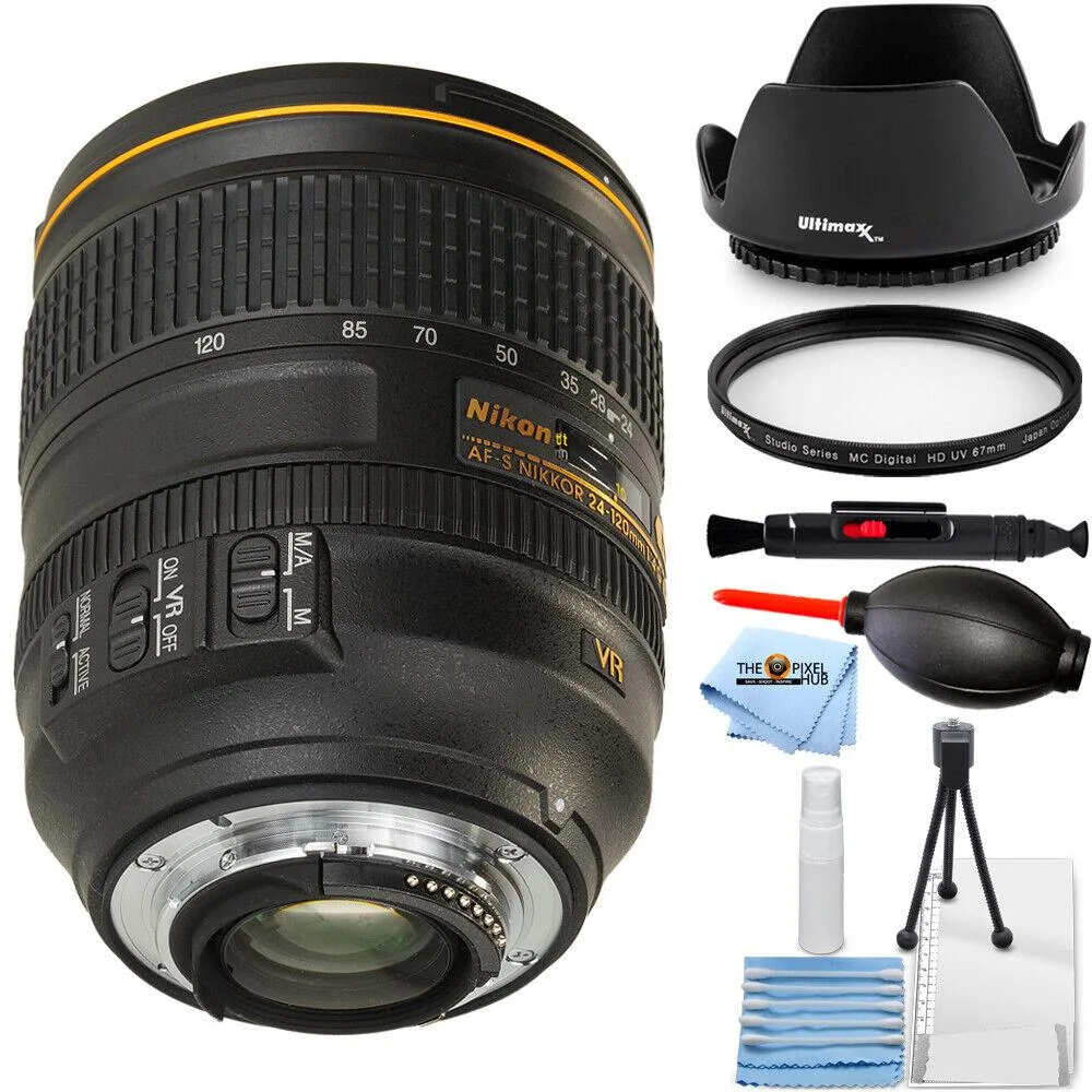 Nikon Global Nikon AF-S NIKKOR 24-120mm f/4G ED VR camera lens 2193 — product photo