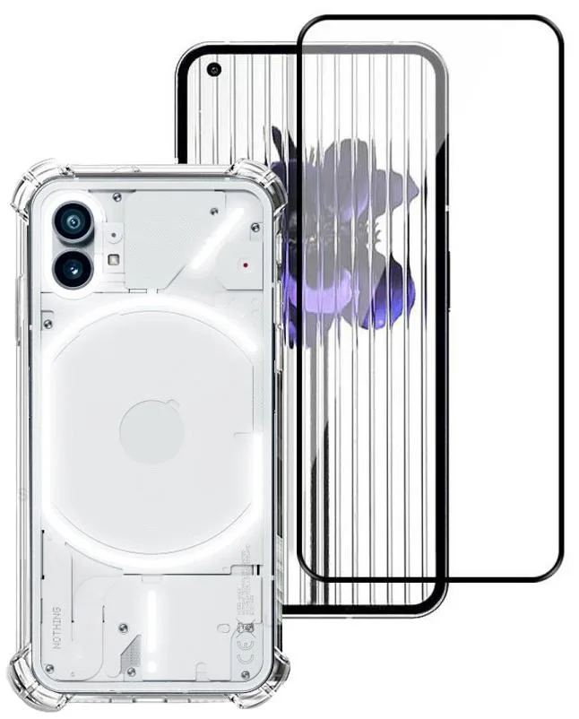 Nakedcellphone Nakedcellphone Flex Gel Case + Glass Protector Nothing Phone 1 33 — product photo
