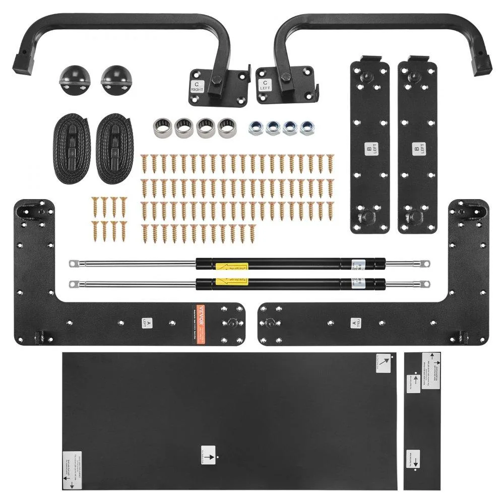 VEVOR VEVOR Murphy Bed Kit Full Size Vertical Deluxe YFVFU244 57lbs 75x54in — product photo