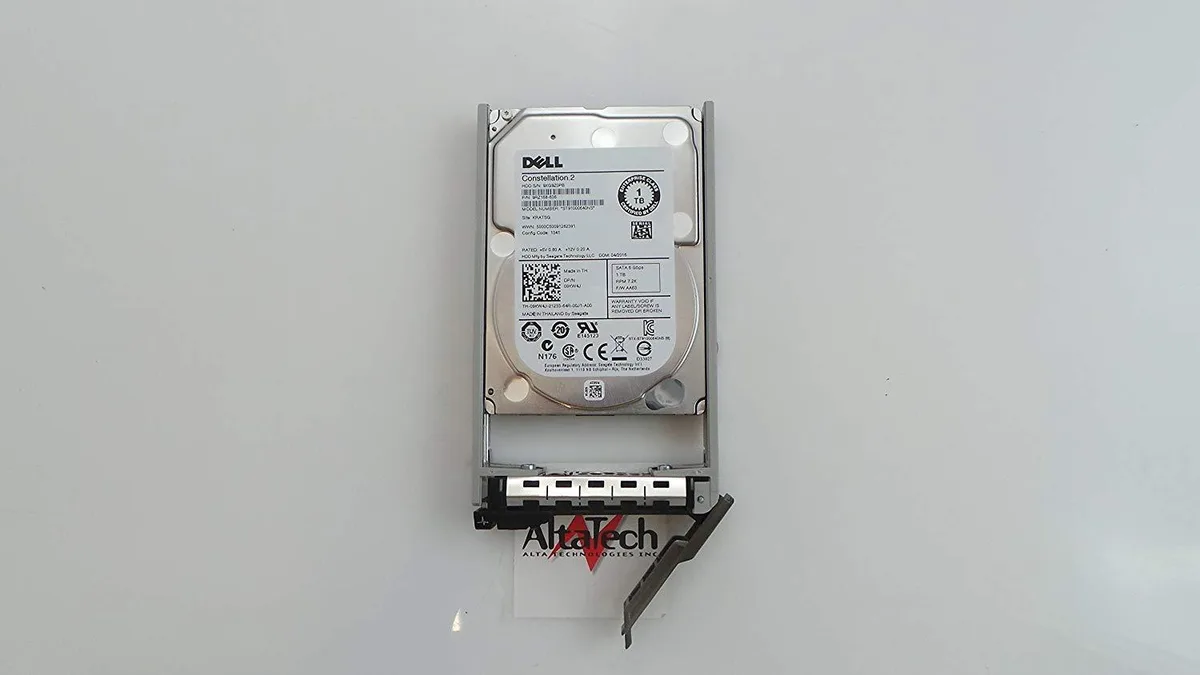 DELL DELL 1 TB 7.2K 2.5in SATA 6Gbps HDD 512n (9KW4J) — product photo
