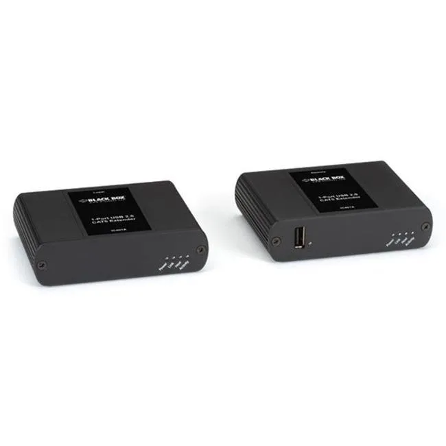 Black Box Corporation Black Box IC401A-R2 USB 2.0 Extender CATx 1-Port 328 ft — product photo