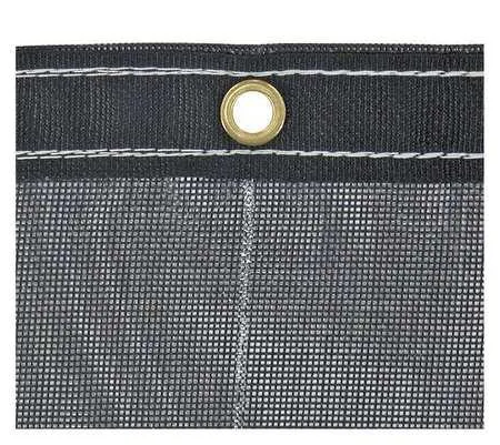Buyers Products Company Buyers Products Company 3008210 Mesh Tarp 7 x 15 ft 10 mil PVC Coated Polyester Black — product photo