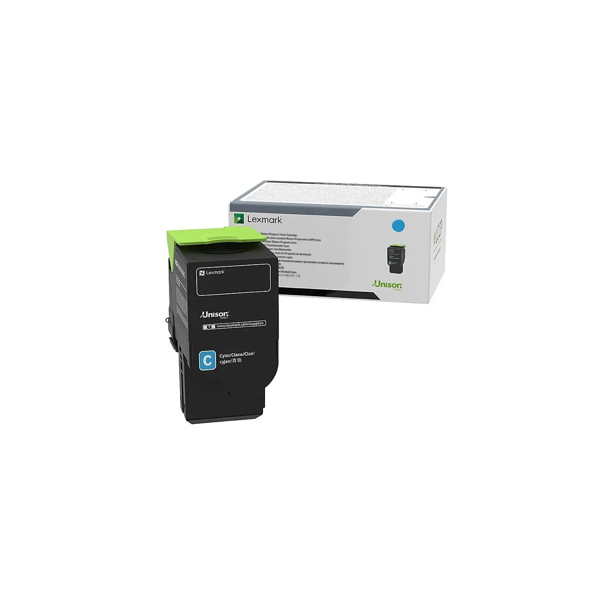 Lexmark Lexmark C240X20 Cyan Extra High Yield Toner 3500 pages — product photo
