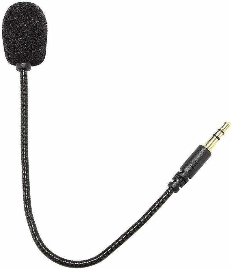  BWESOO Black 3.5 mm Headset Microphone 360° Adjustable Boom — product photo