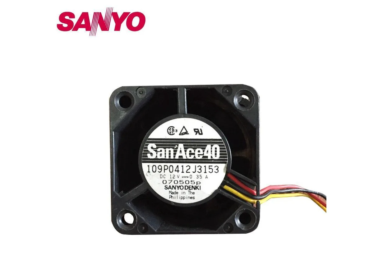 Fans Fans 4028 40x40x28mm 12V .35A double ball 109P0412J3153 case fan — product photo