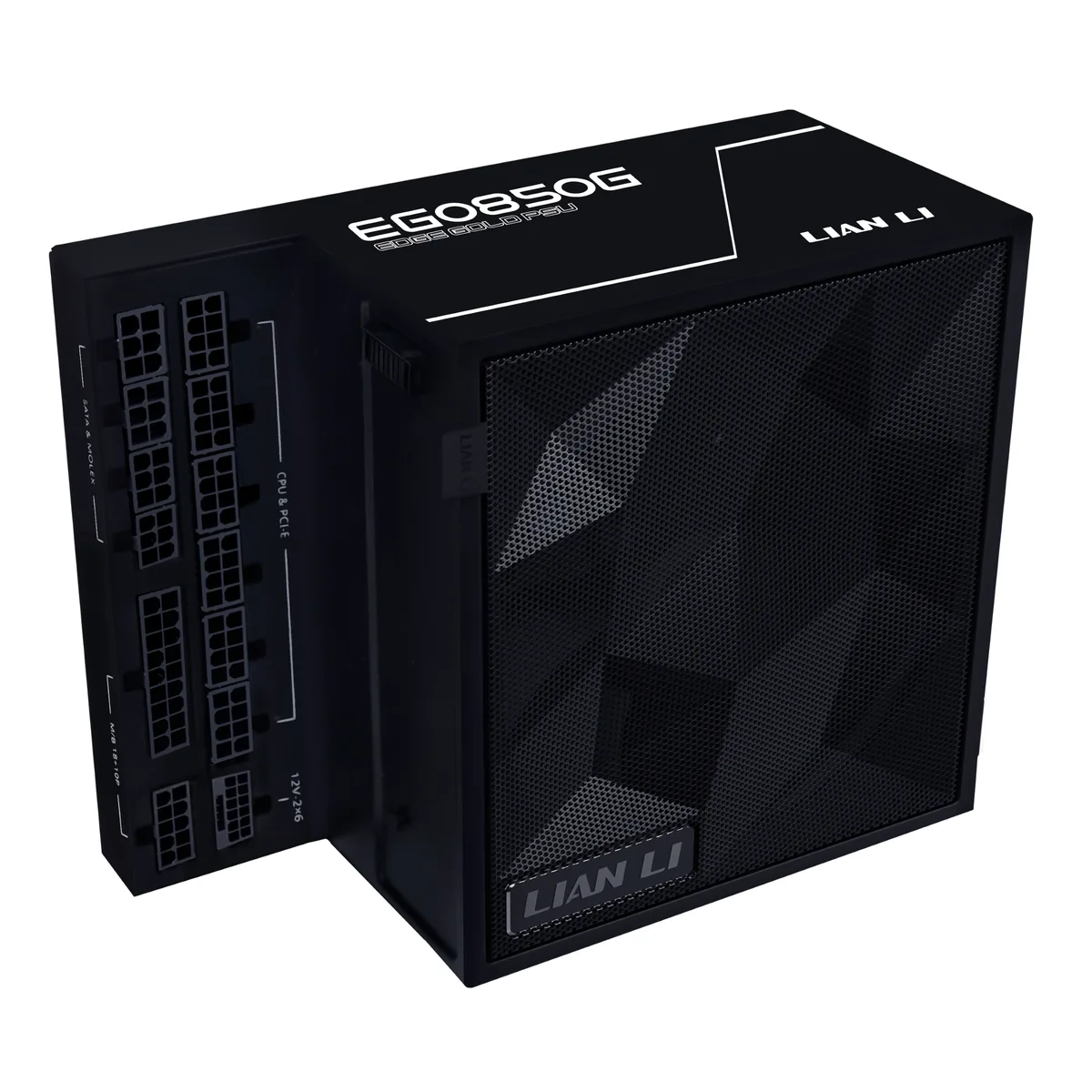 Lian Li Lian Li EG0850G Black 850 W ATX 3.1 power supply — product photo