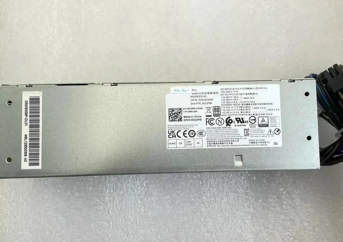 SMUGDESK SMUGDESK Y7R0X 500W Power Adapter for Dell XPS 8940 OptiPlex 7080 MT G5 5090 — product photo