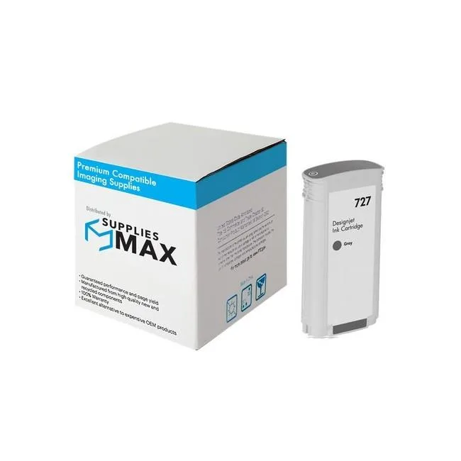 SuppliesMax SuppliesMax HP B3P24A Gray Inkjet Cartridge 130ML — product photo