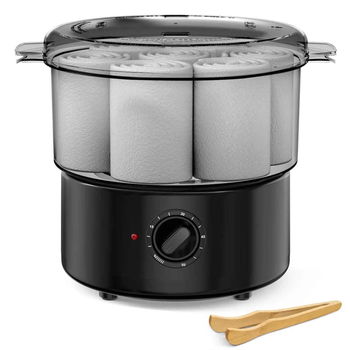  ORSUCCDE Portable Towel Steamer Black 1.021 kg — product photo