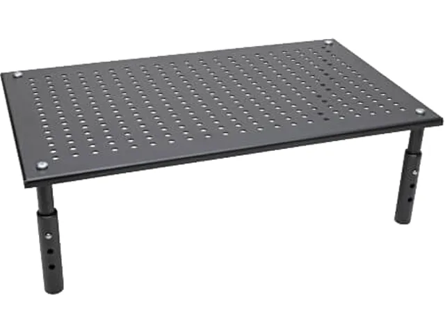 Tripp Lite Tripp Lite Monitor Riser Stand 18x11in Black Height Adjustable 4.3 5.1 5.9in 44lb — product photo