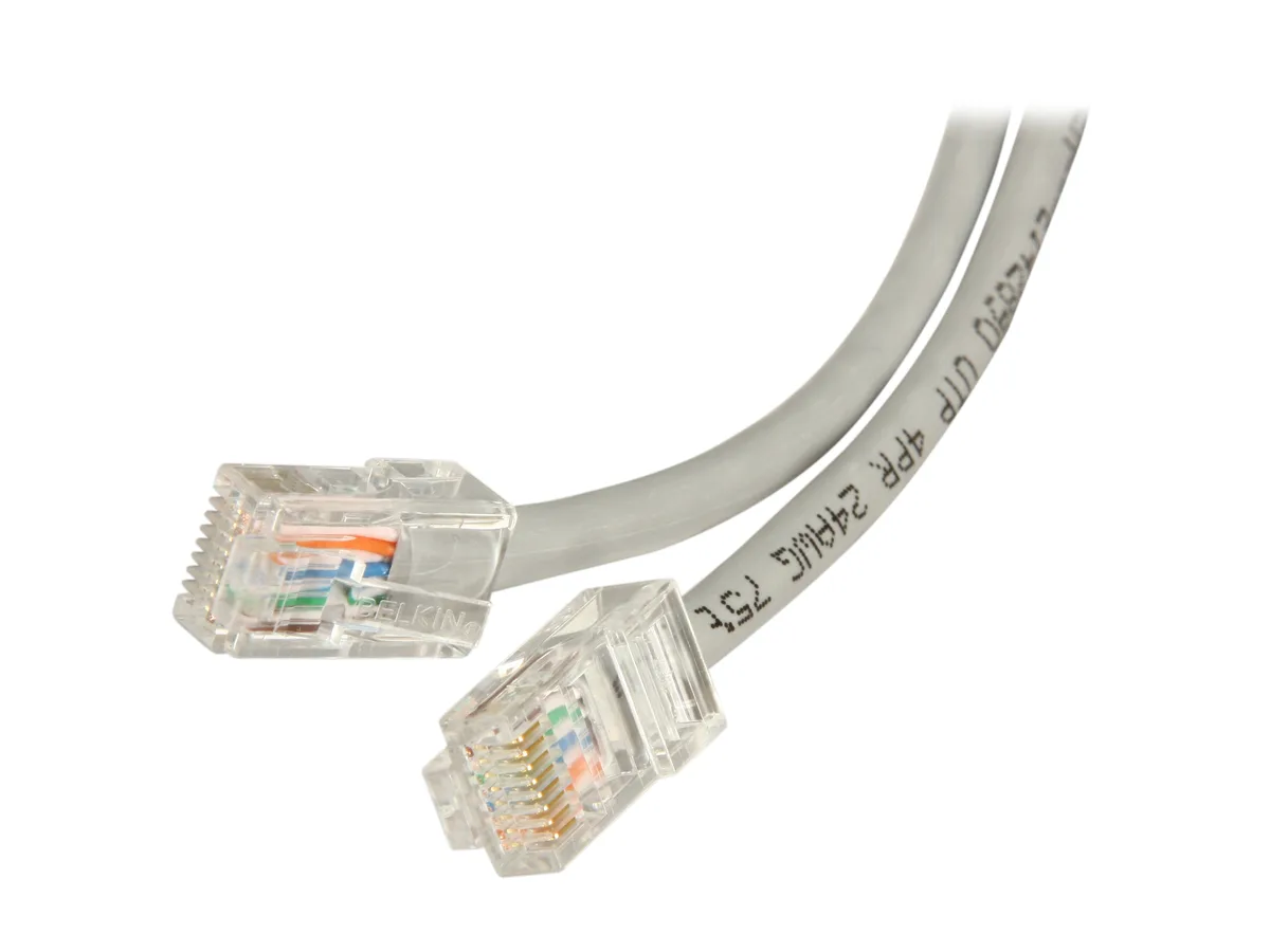Belkin Belkin A3L791-15 Cat 5E network ethernet cable 15 ft grey — toote foto