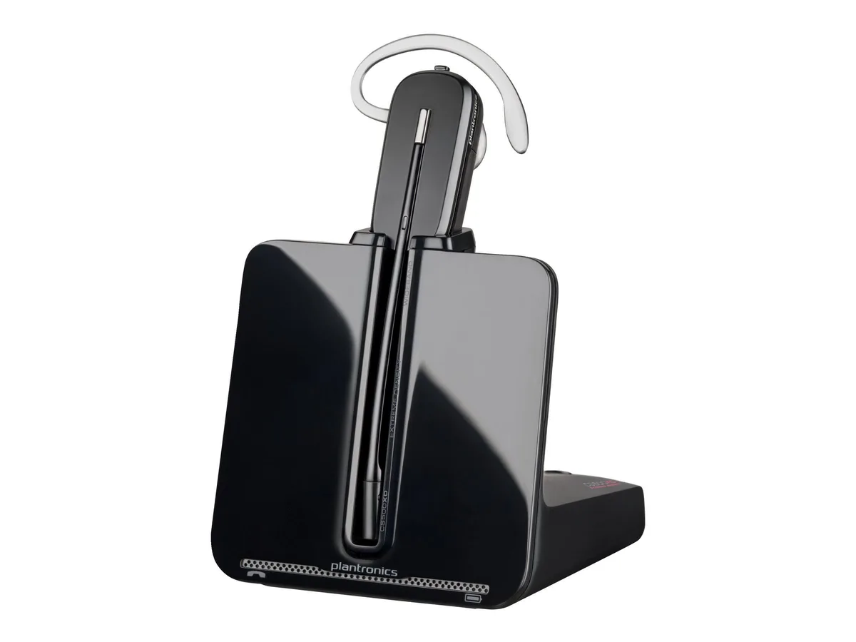 HP HP CS545 XD Extra Density Headset TAA Mono Wireless DECT On-ear Monaural In-ear Black 7E2K0AA#ABA — product photo