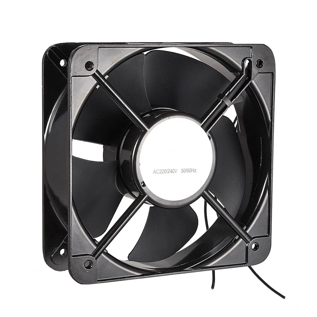 Unique-Bargains Unique-Bargains 200x200x60mm DC 220/240V 0.45A Dual Ball Bearing Industrial Cooling Fan — product photo