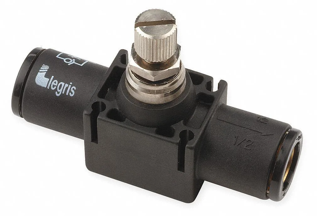 Legris Legris 7770 10 00 Flow Control Valve 10mm Push-to-Connect — product photo