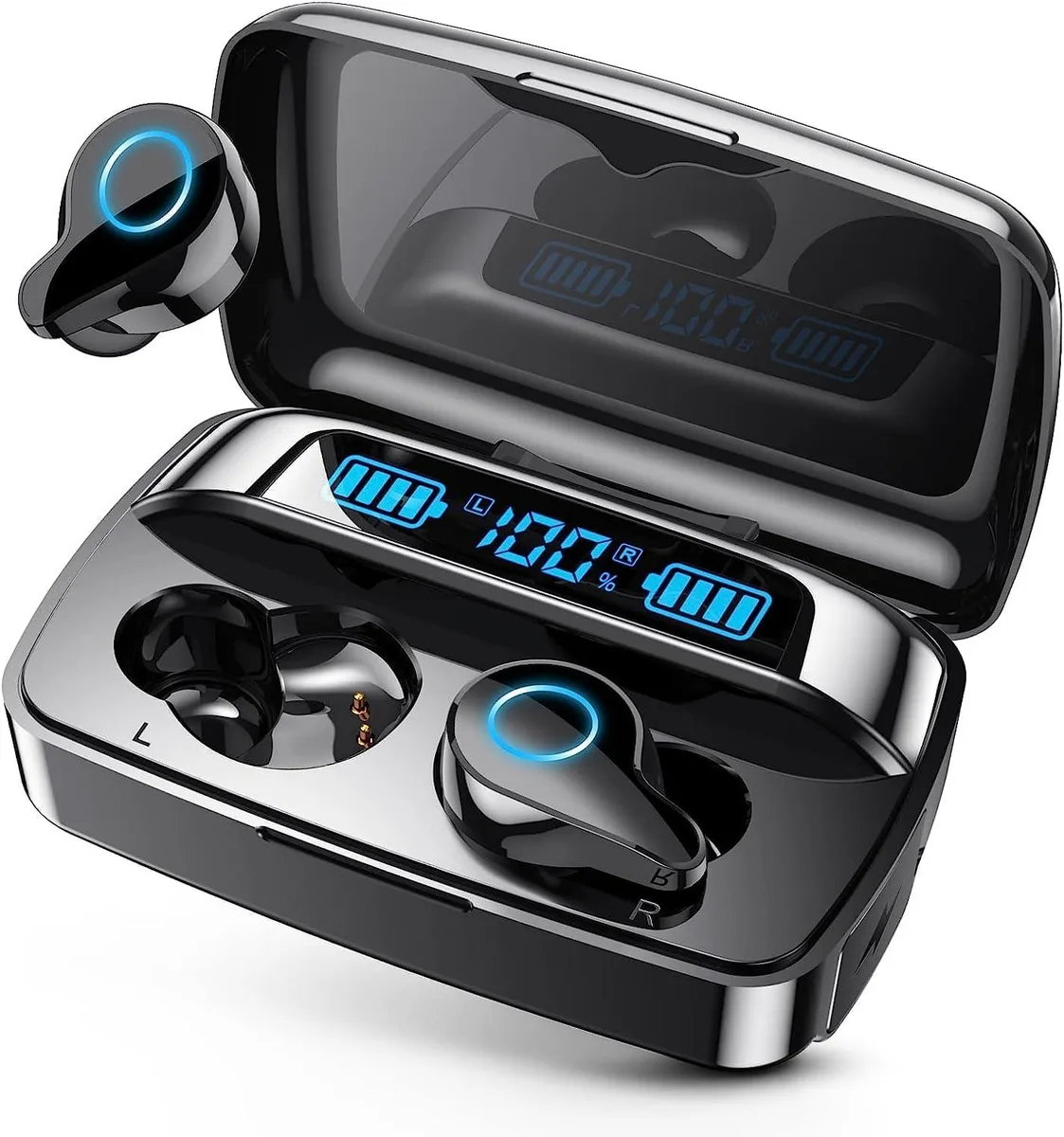 KEHIPI KEHIPI Wireless Earbuds 132Hr 1800mAh Case IPX5 — product photo