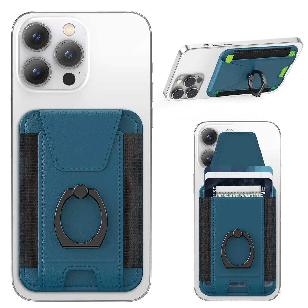  Viator Gear Magnetic Wallet With Grip Blue — product photo