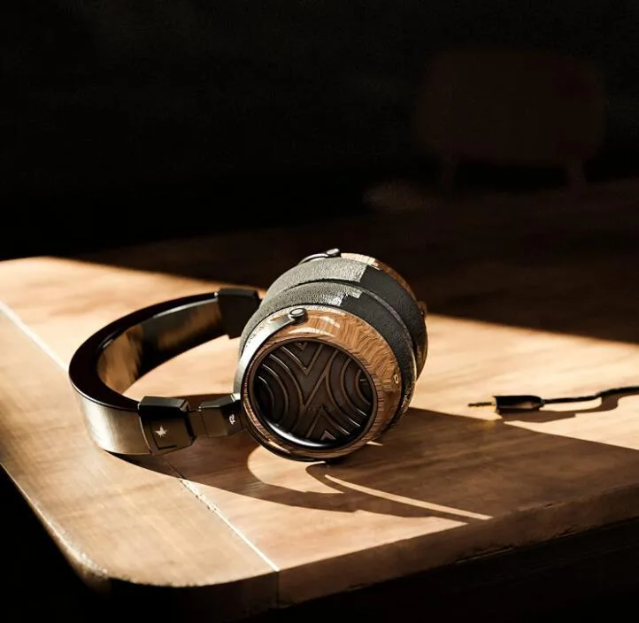 Little Dot Little Dot GYFU Triple Driver Headphone 50mm Wooden Shell Dual Mode 3.5mm — product photo