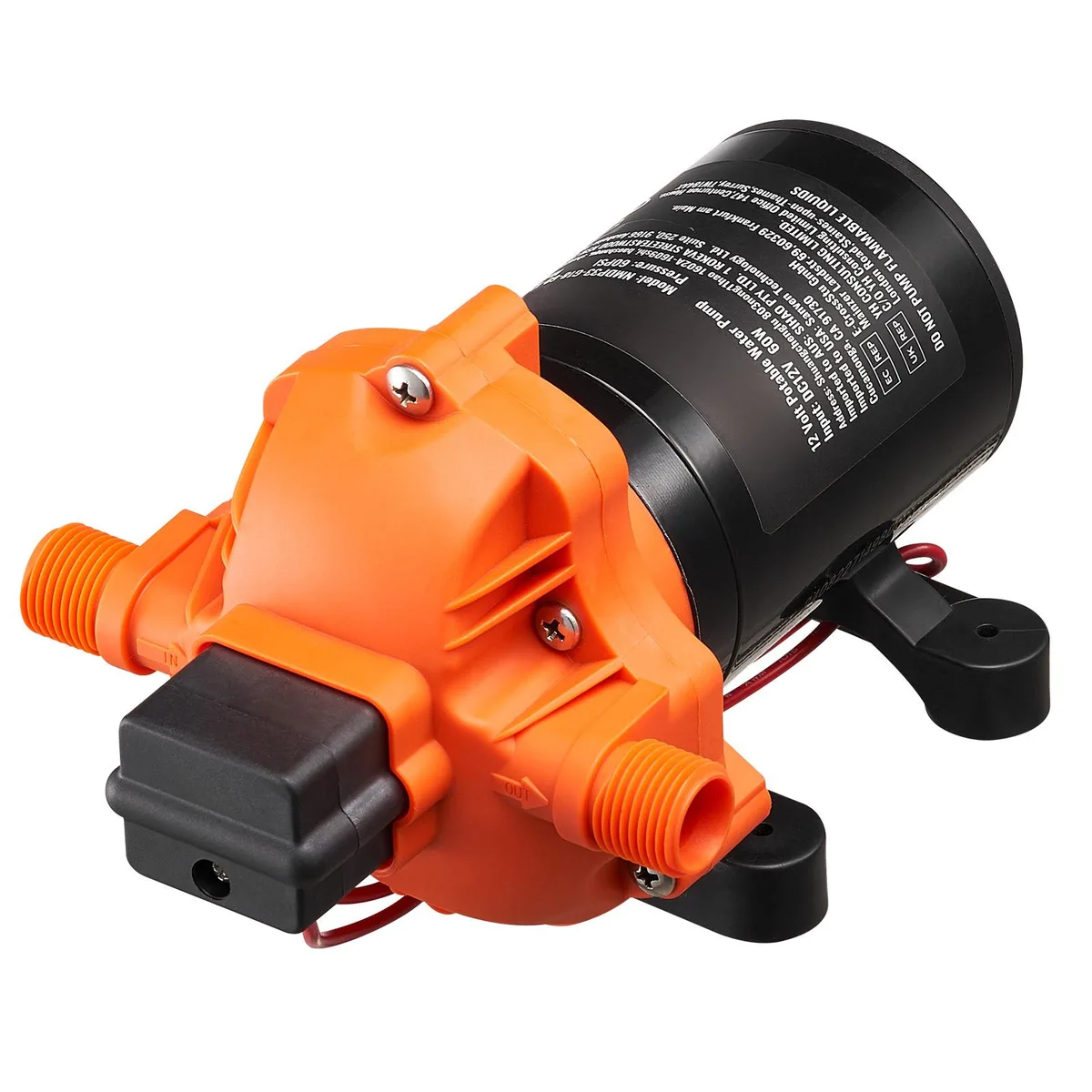 VEVOR VEVOR 12V Diaphragm Pump 1.8 GPM 60 PSI 3-Chamber Specialty Appliance — product photo