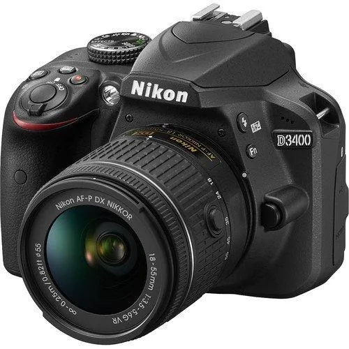 Nikon Inc Nikon D3400 24.2MP DSLR Camera with 18-55mm Lens Black — product photo