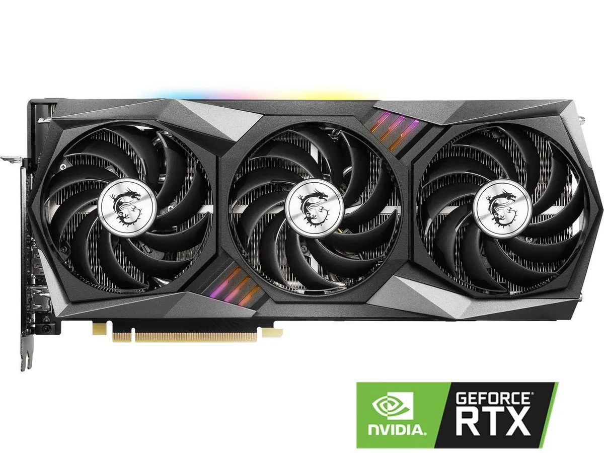 MSI MSI GeForce RTX 3060 Gaming Z Trio 12G graphics card — product photo