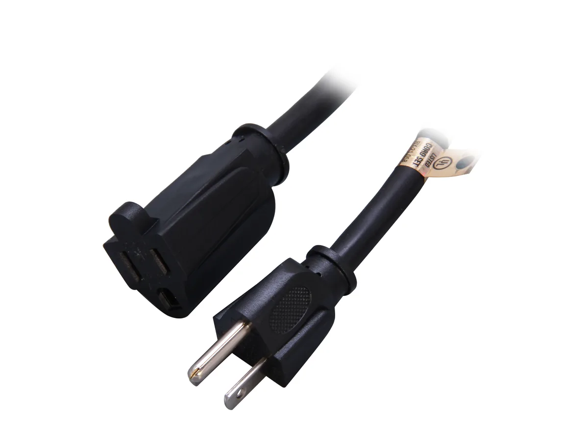 STARTECH STARTECH PAC1011410 10 ft power extension cord 14 AWG — product photo