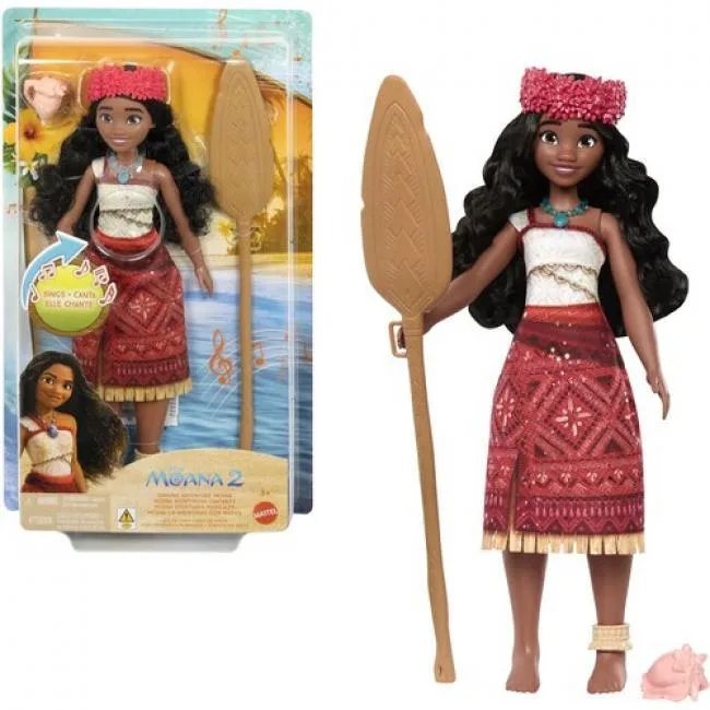 Mattel Mattel Disney Moana 2 Singing Adventure Doll JBT37 — product photo