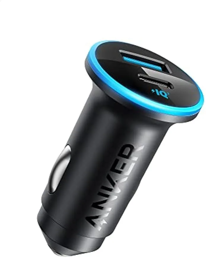 miqpower miqpower 323 52.5W Car Charger 30W USB-C 22.5W USB-A — product photo