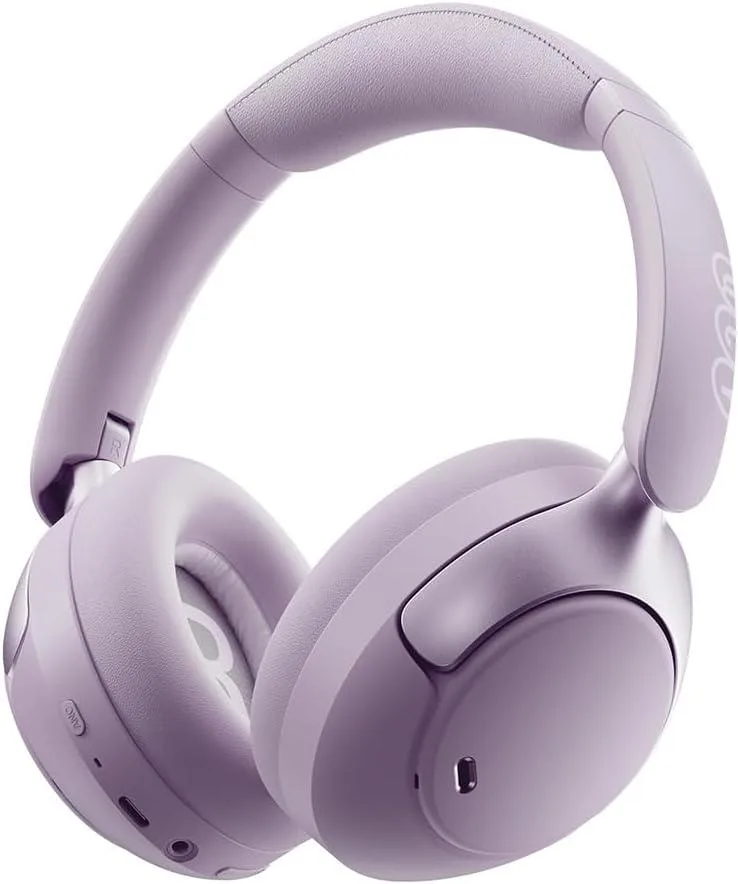 Enfain Enfain QCY H3 PRO Bluetooth Headset Purple 50dB ANC 55h 40mm LDAC Bluetooth 5.4 — product photo