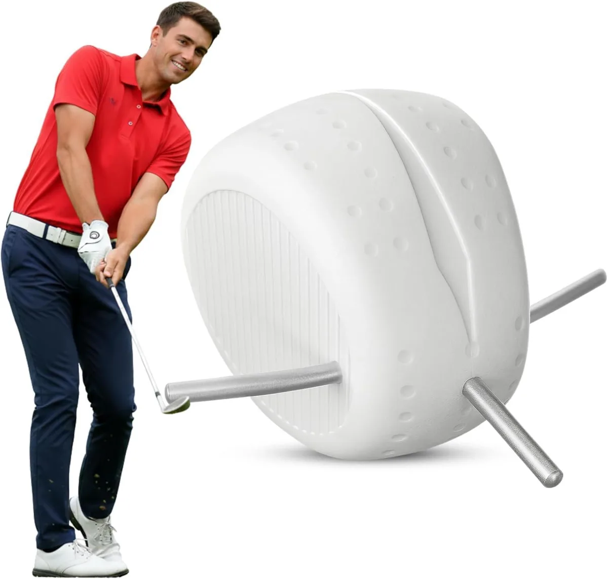 The Connector Golf Training Aid White 8.6x6.3x7.2 in 1.04 lb — product photo