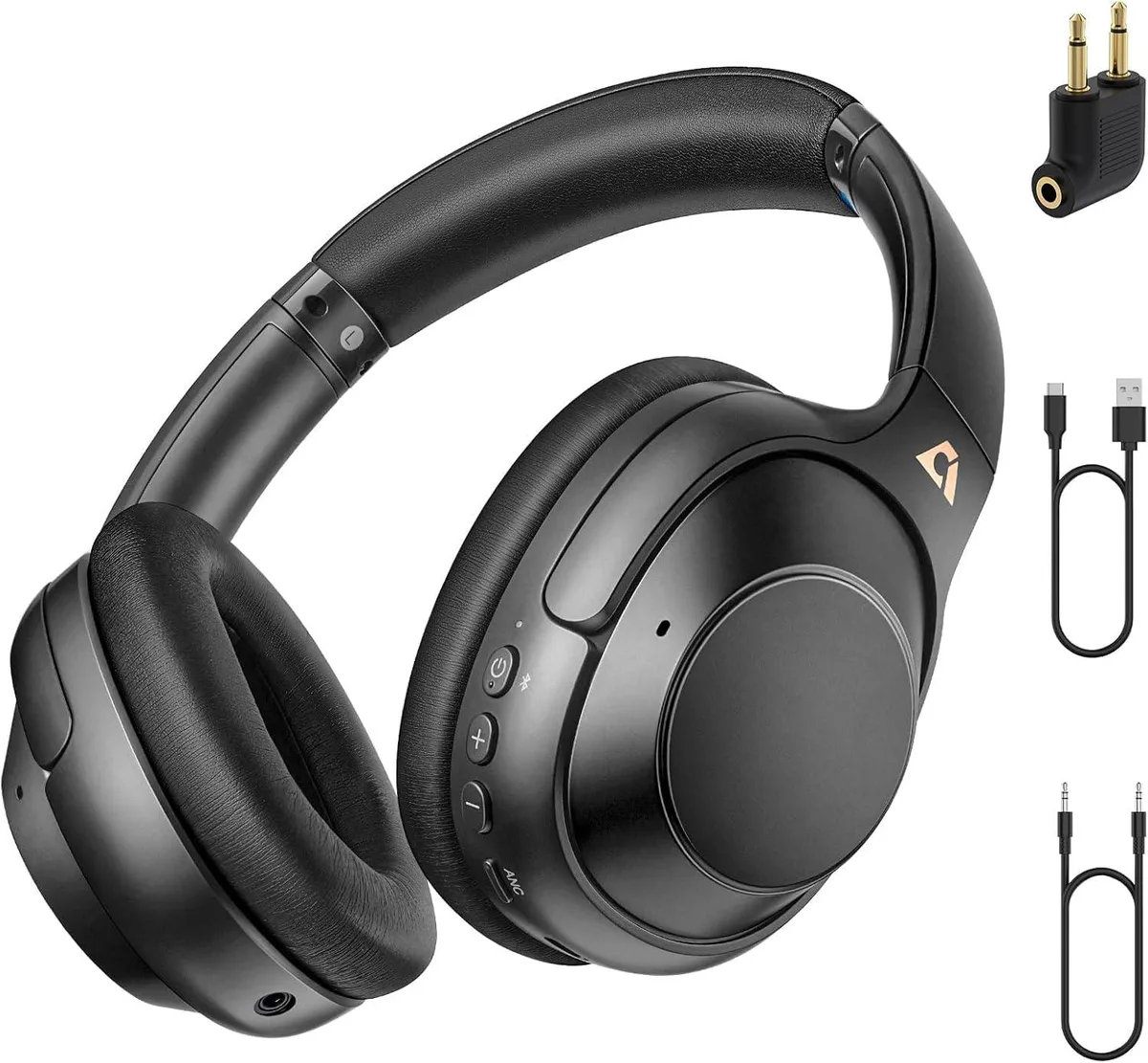 Riibox Y7Pro Over-Ear Headphones, ANC, Bluetooth 6.0, 100h — product photo