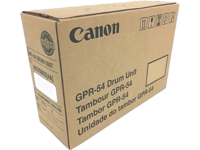 Canon GPR-54 black drum unit in plastic housing