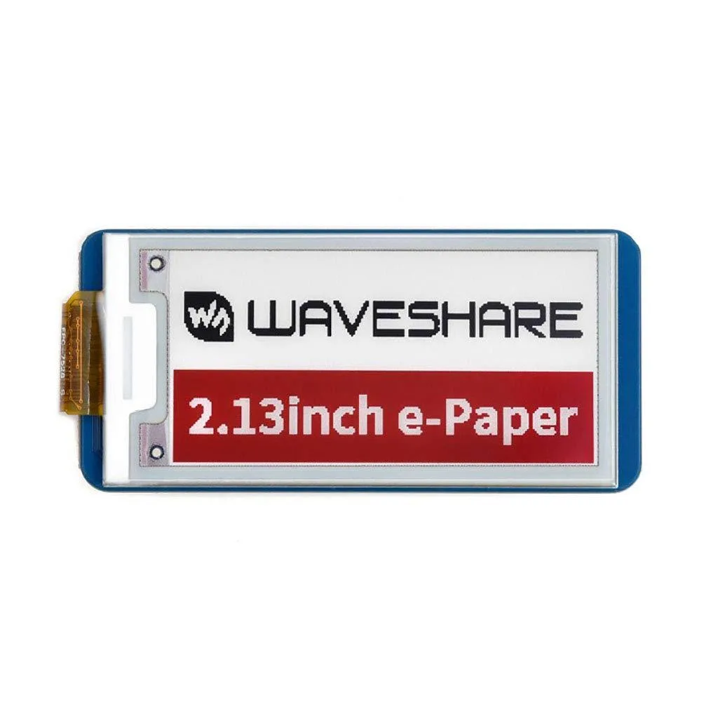 LORDWORLD LORDWORLD 2.13inch E-Paper Display Module (B) 212×104 Red/Black/White development board — product photo