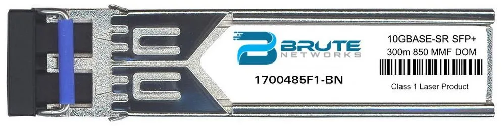 Brute Networks Brute Networks Adtran 1700485F1 10GBase-SR 300m 850nm SFP+ transceiver — product photo