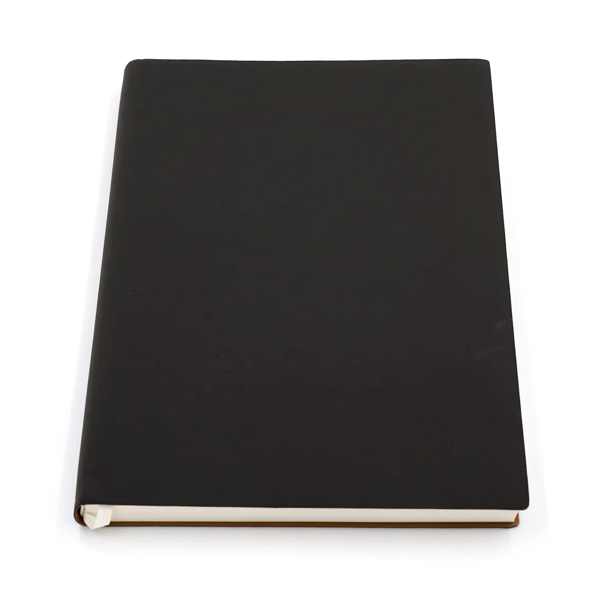 BenOpinion DHBZ-0422 Drawing Notebook A4 8.4x11.4in 416 Pages Soft Faux Leather Black — product photo