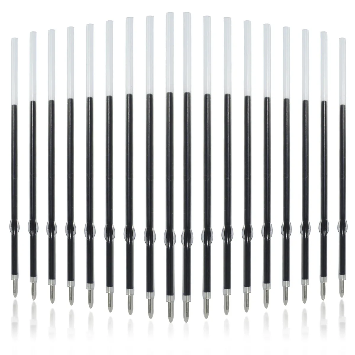  Bonsicoky JR250318032 Ballpoint Ink Refills Black 20 Pack 0.7mm Medium Tip — product photo