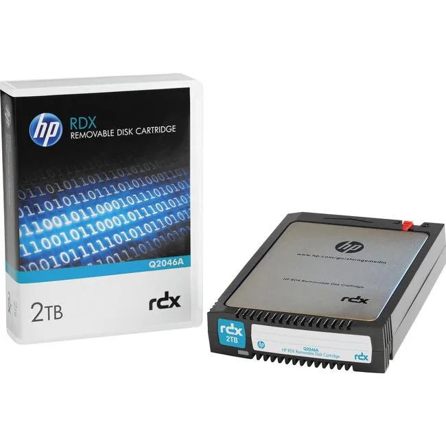 HPE HPE Q2046A 2 TB 2.5" RDX internal hard drive — product photo