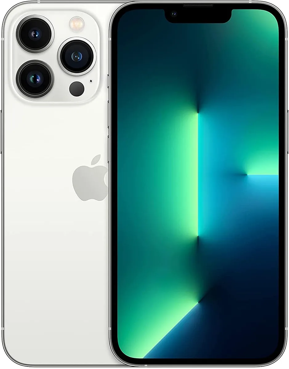 Apple Apple iPhone 13 Pro A2483 256GB Silver cell phones - unlocked — product photo