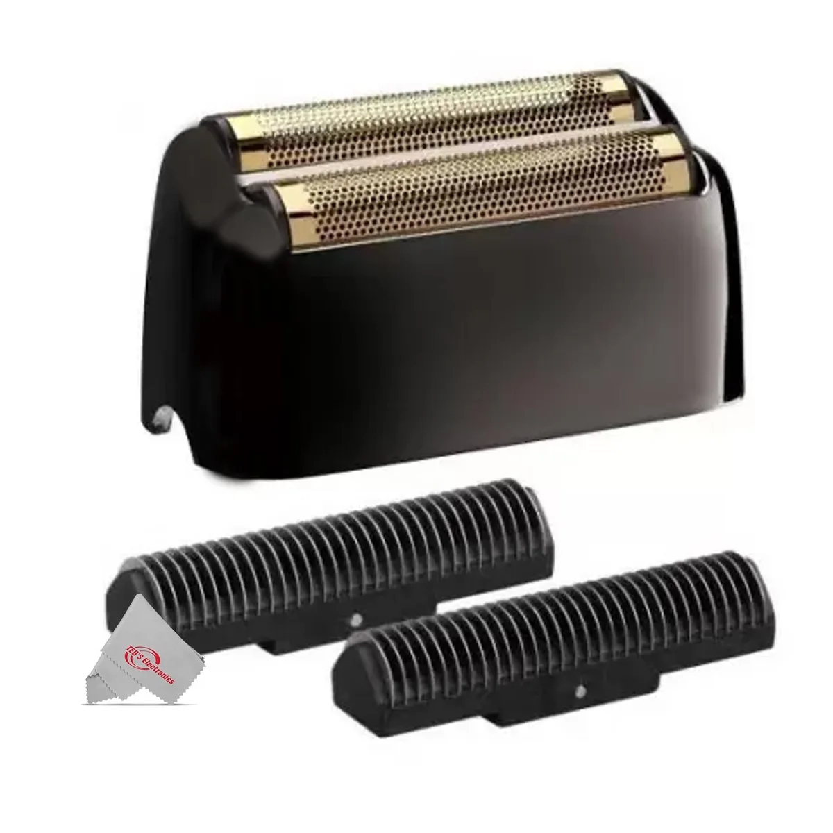 Two replacement foil heads and cutters for BaBylissPRO double foil shaver