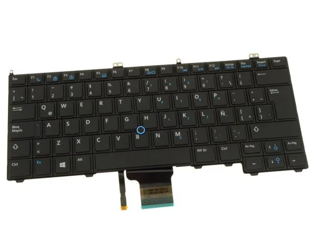 DELL DELL Latitude E7440 Spanish Non-Backlit Keyboard NX01T — product photo