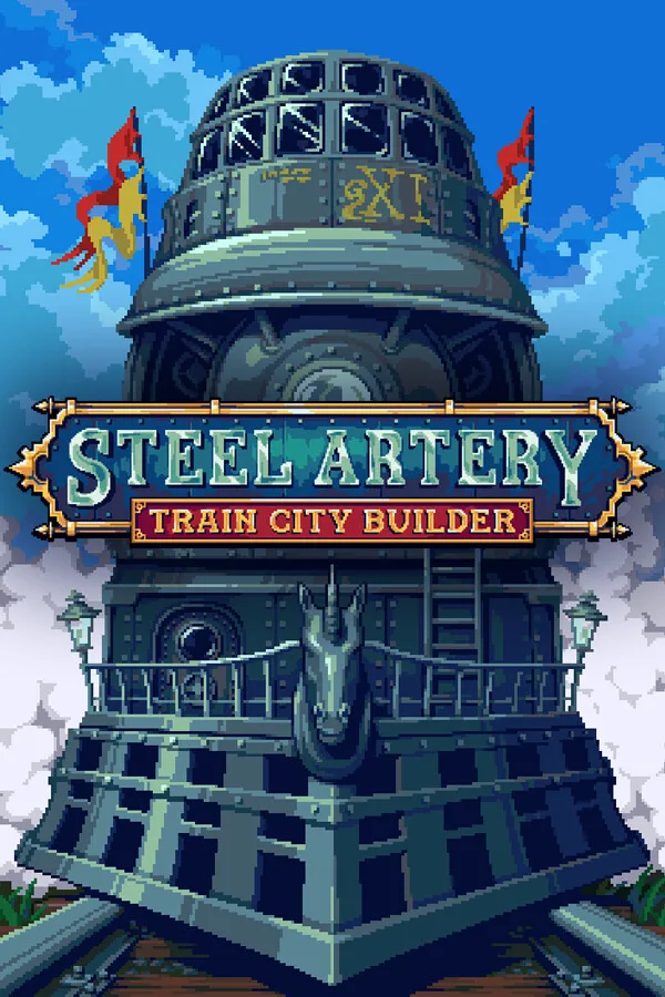Green Man Green Man 88379 Steel Artery Train City Builder downloadable game — product photo