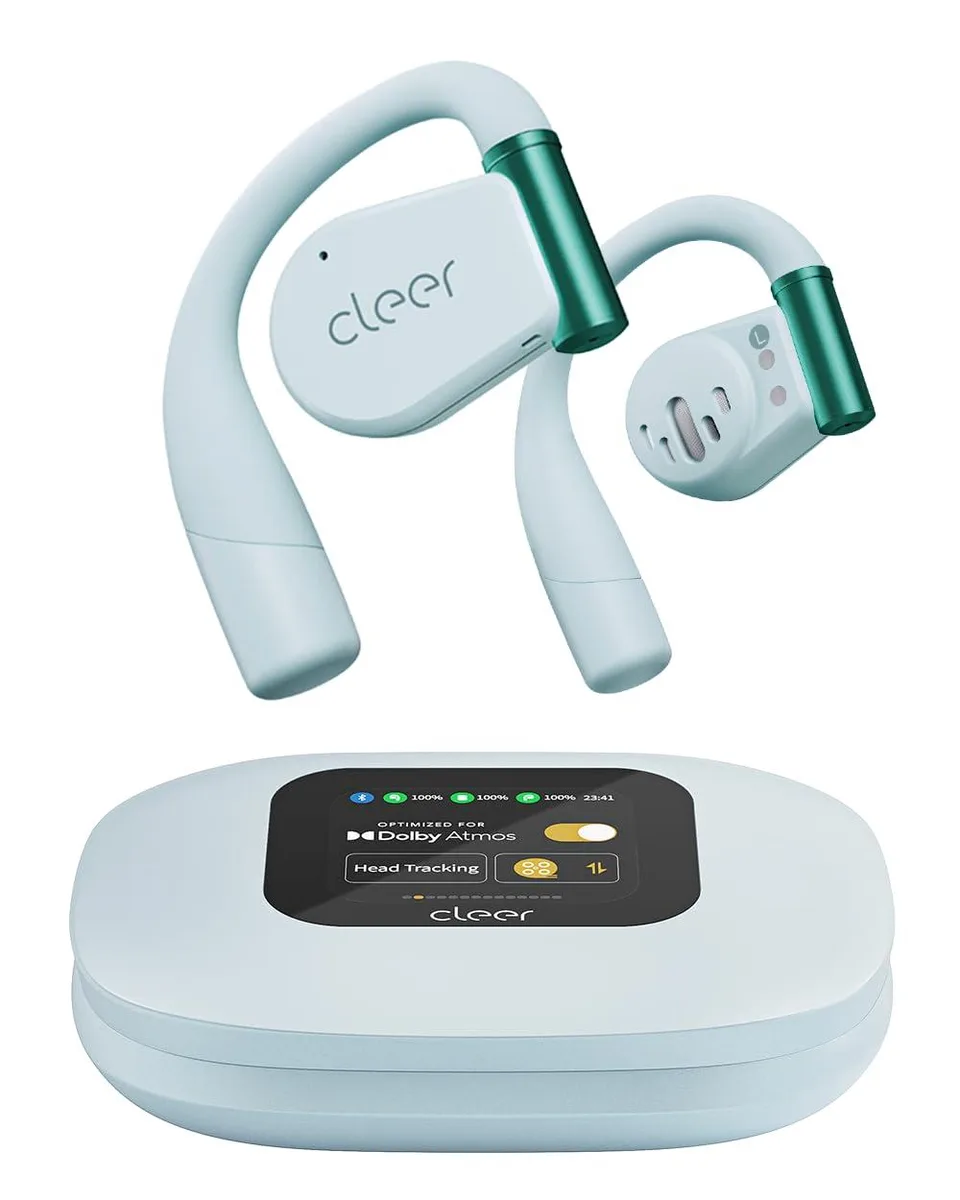 Cleer Cleer ARC 3 Open-Ear Earbuds Blue 16.2mm 50Hr Bluetooth 5.4 — product photo