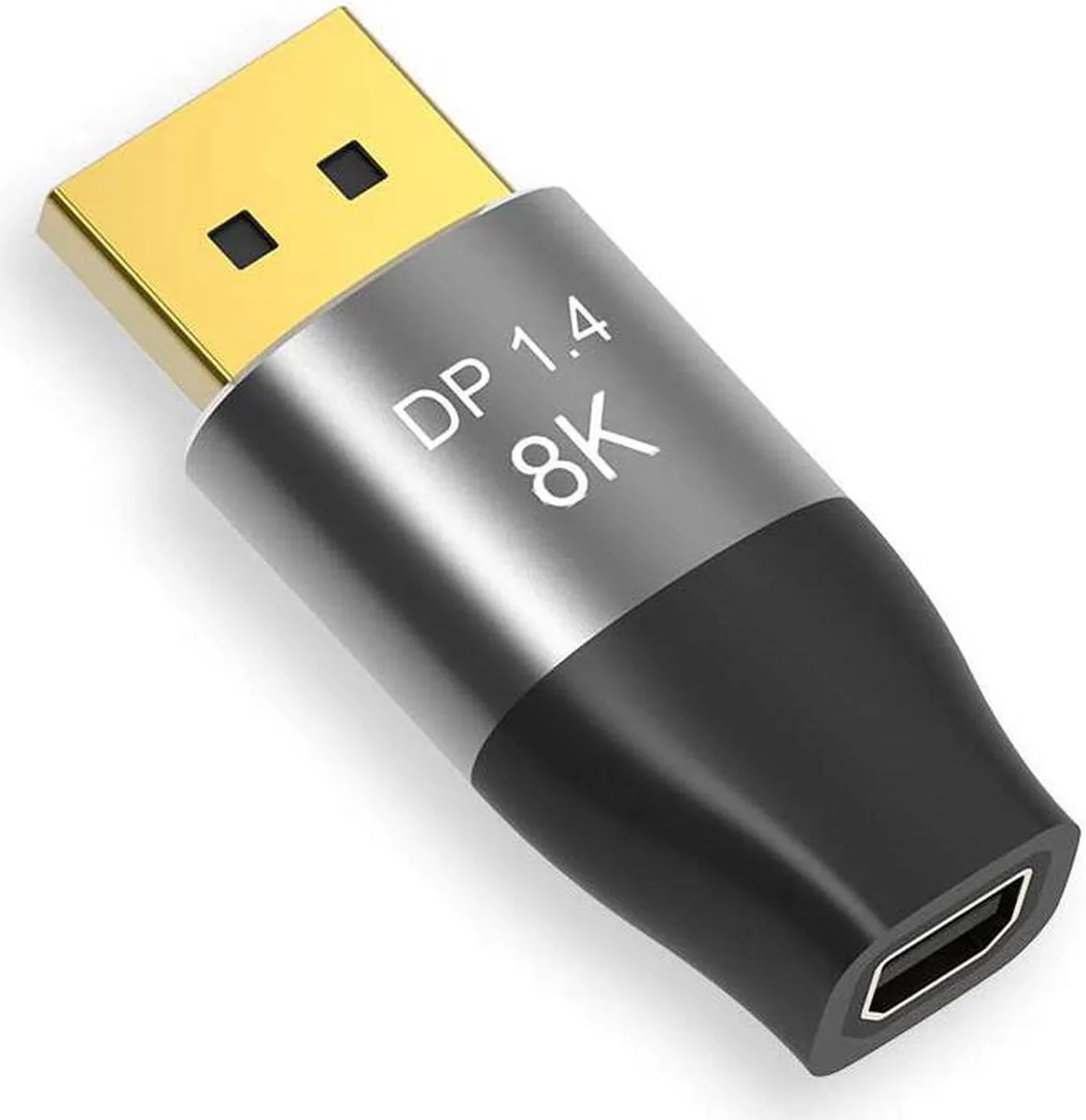 Vszerda Vszerda Mini DisplayPort to DisplayPort 8K bi-directional cable 7680x4320 60Hz 4K 144Hz DP 1.4 — product photo