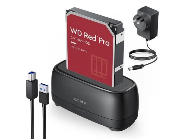 LORDWORLD LORDWORLD DD18 2.5/3.5" SATA Docking Station 22TB — product photo