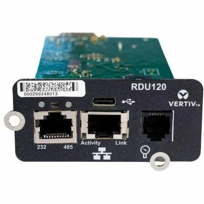 Liebert Liebert IntelliSlot RDU120 Network Card — product photo