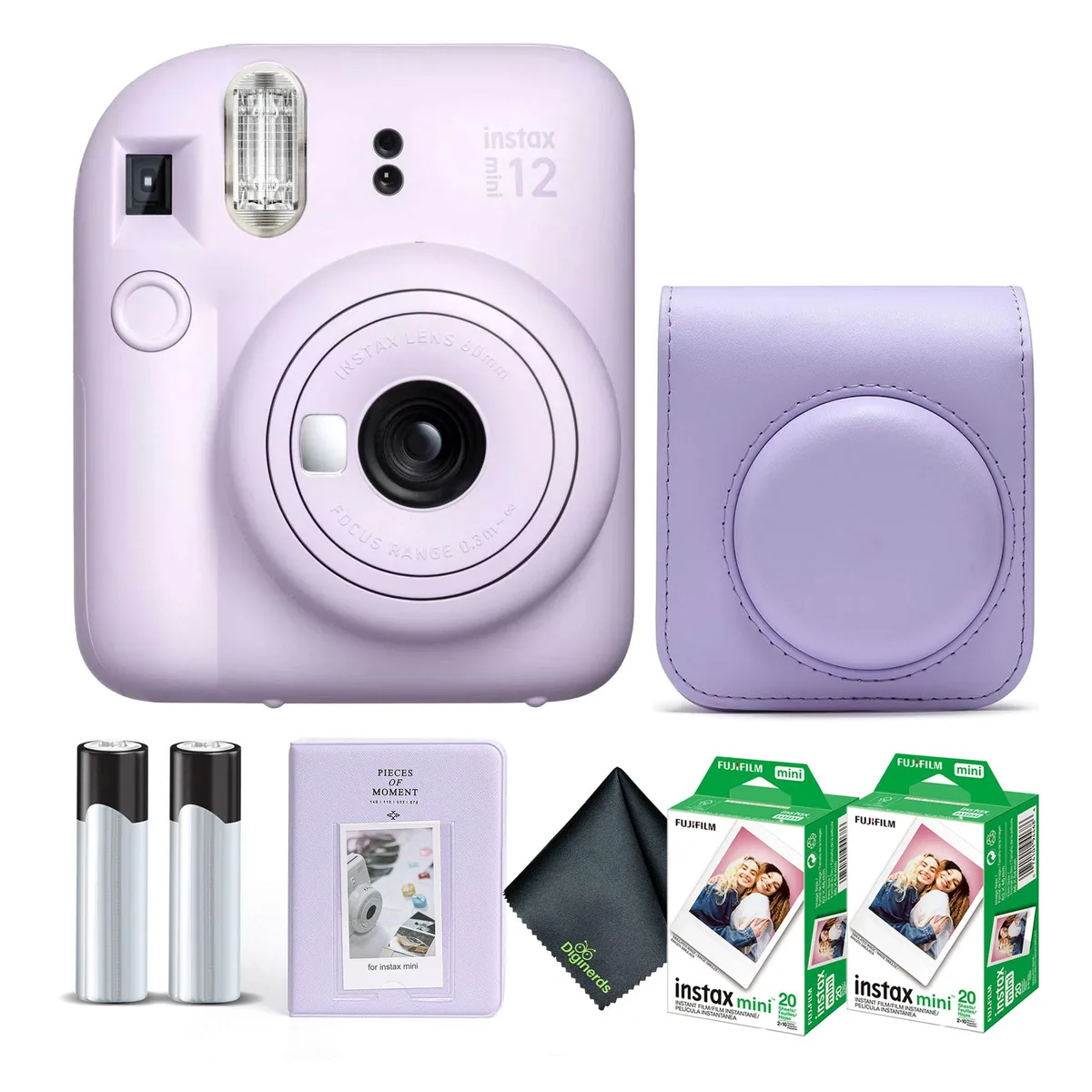 FUJIFILM FUJIFILM INSTAX MINI 12 Lilac Purple film camera — product photo