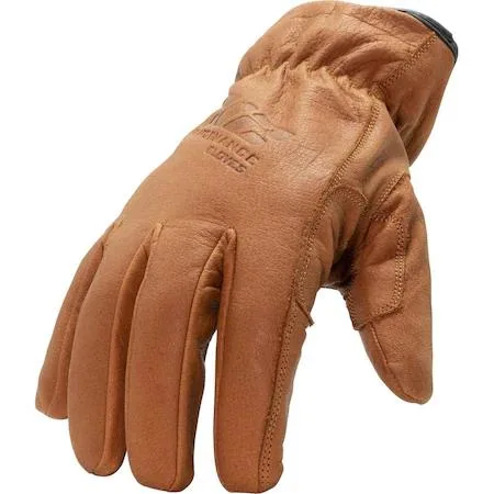 212 Performance 212 Performance TLDWP-0812 Insulated Leather Work Glove, Fleece-lined, personal protective equipment — product photo