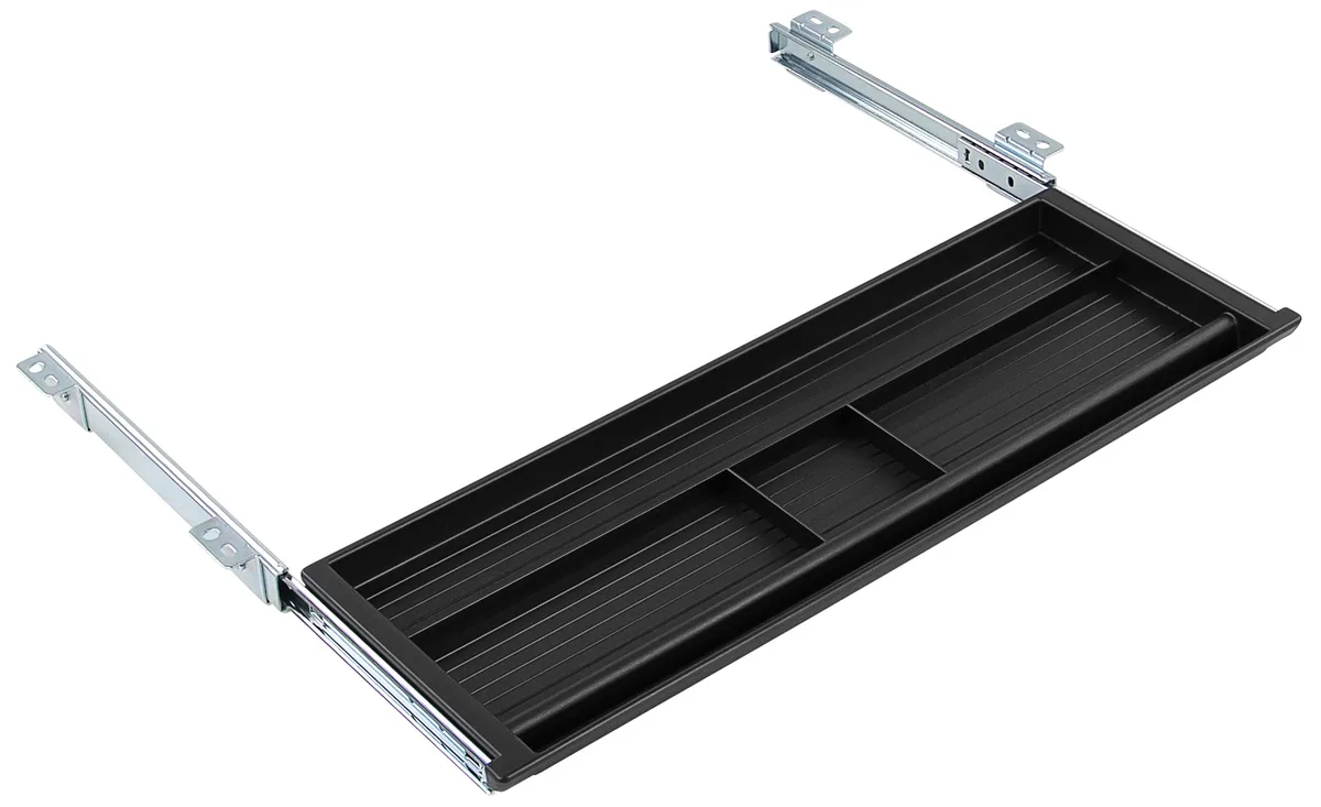 Mount-It Mount-It MI-7144 Under-Desk Slide-Out Drawer 21.2" L x 5.6" D — product photo