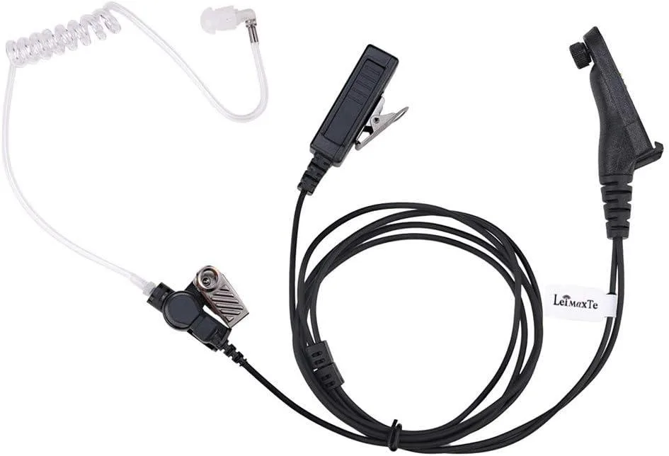usbroway usbroway earpiece headset for Motorola XPR 7550e APX 6000 two-way radio — product photo