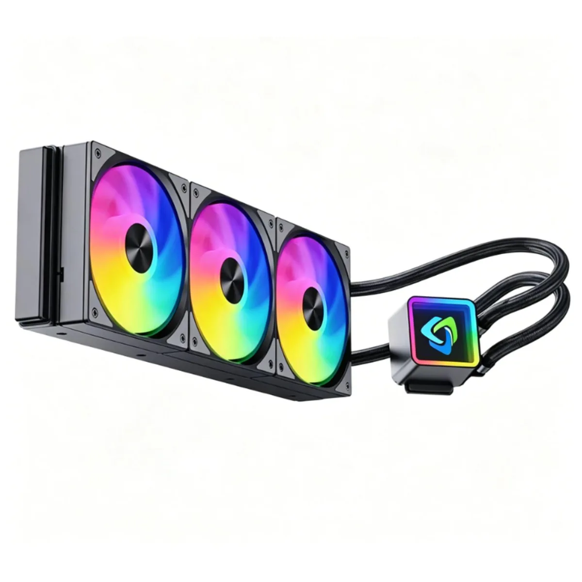 KurieTim KurieTim 360mm liquid cooler LCD 2700 RPM pump — product photo