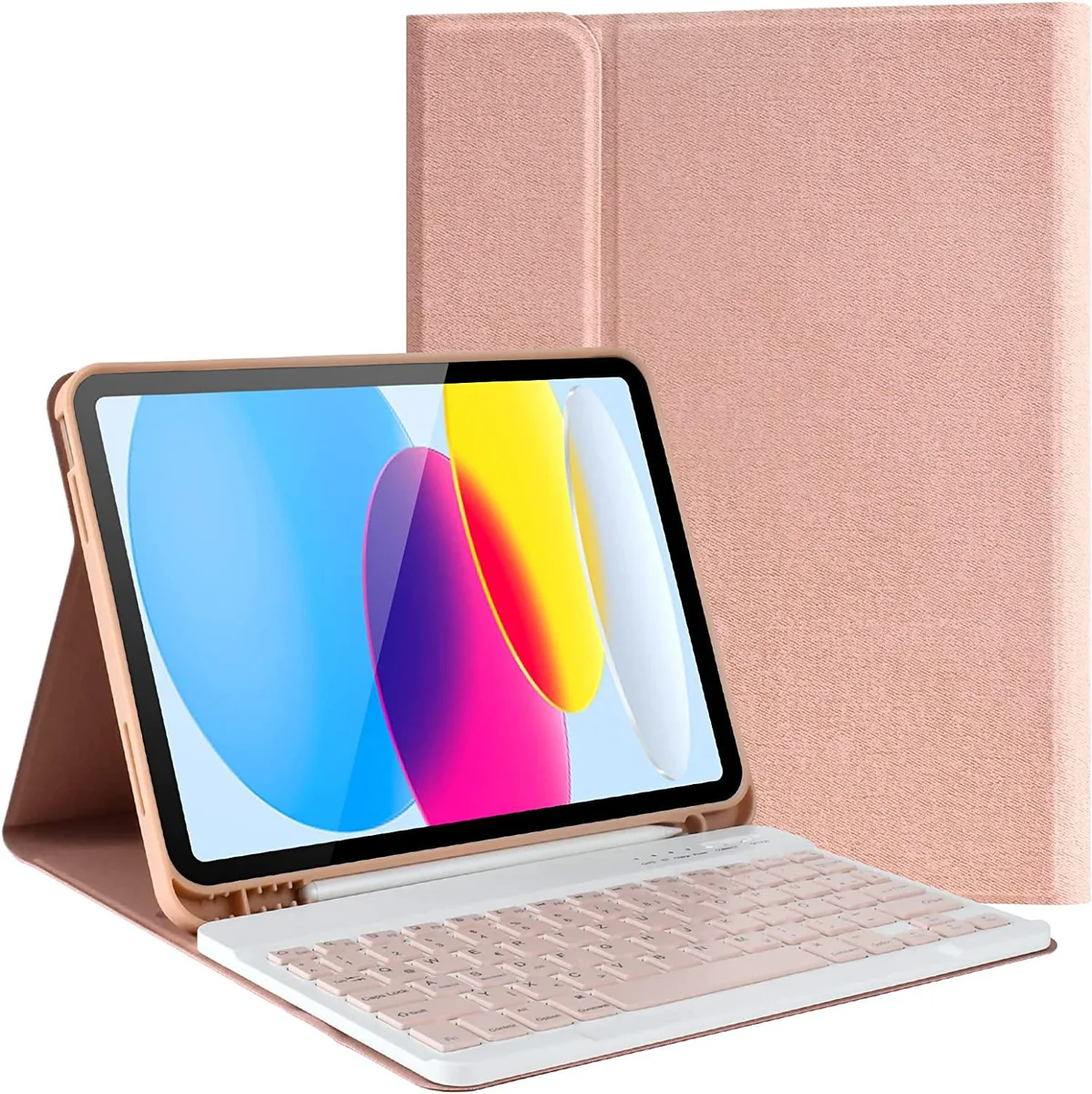 Werleo Werleo A2696 Keyboard Case for iPad 10th Gen 10.9inch 2022 Pink — product photo